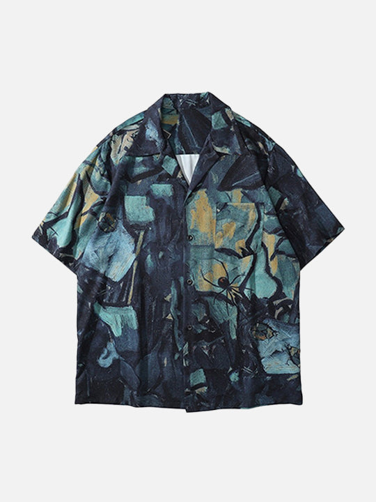 Hawaiian Washed Butterfly Shirt