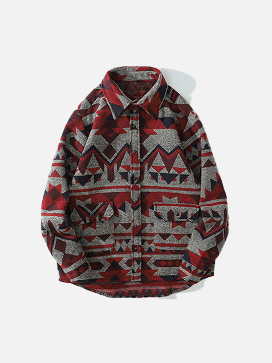 Geometric Pattern Shirt