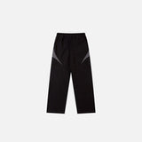 Y2K Black Patchwork Pants