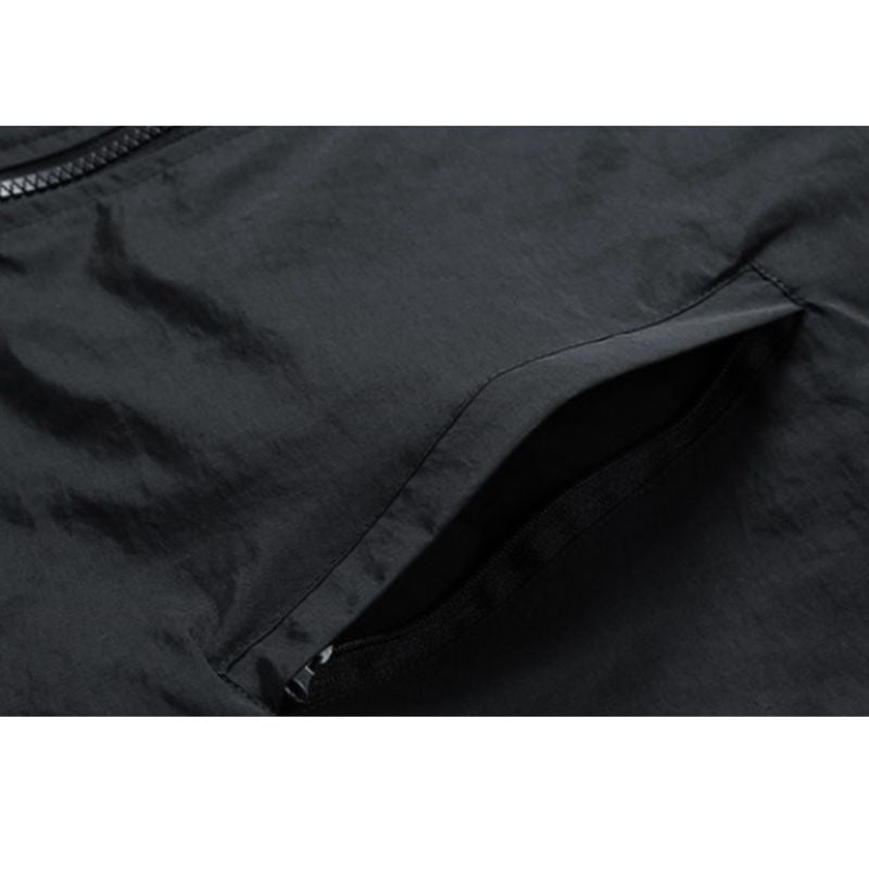 Color-Blocked Baseball Jacket