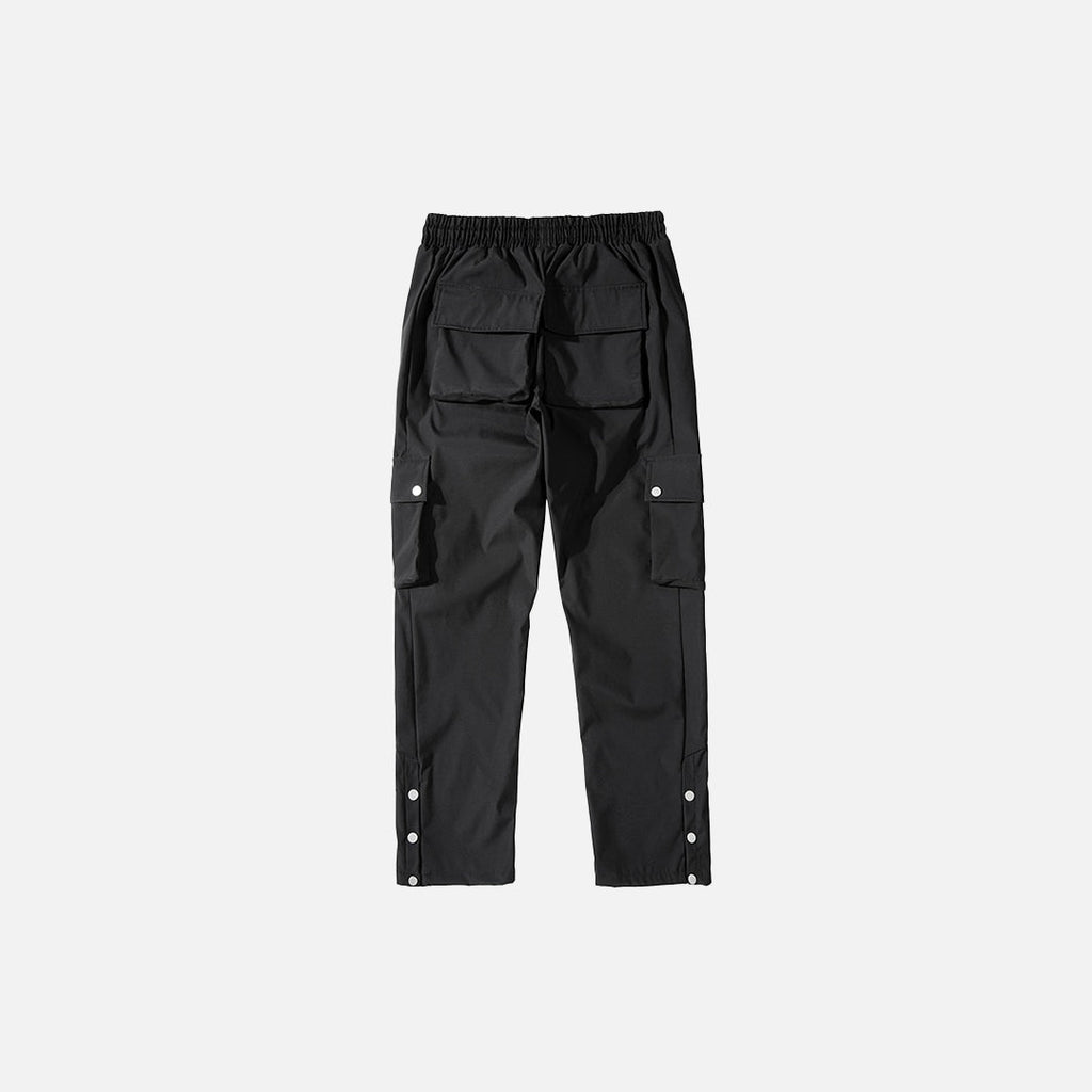 Side Breasted Cargo Pants
