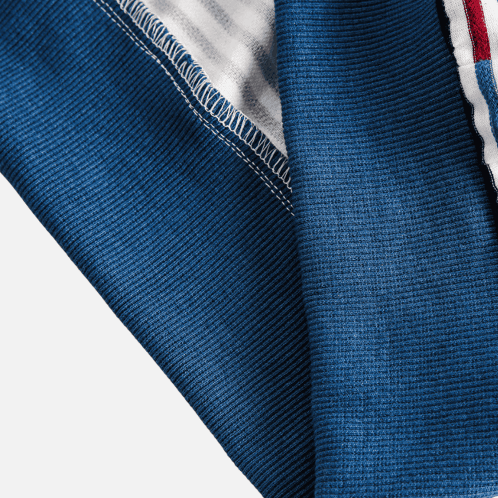 Colorblock Stripe Stand Collar Jacket