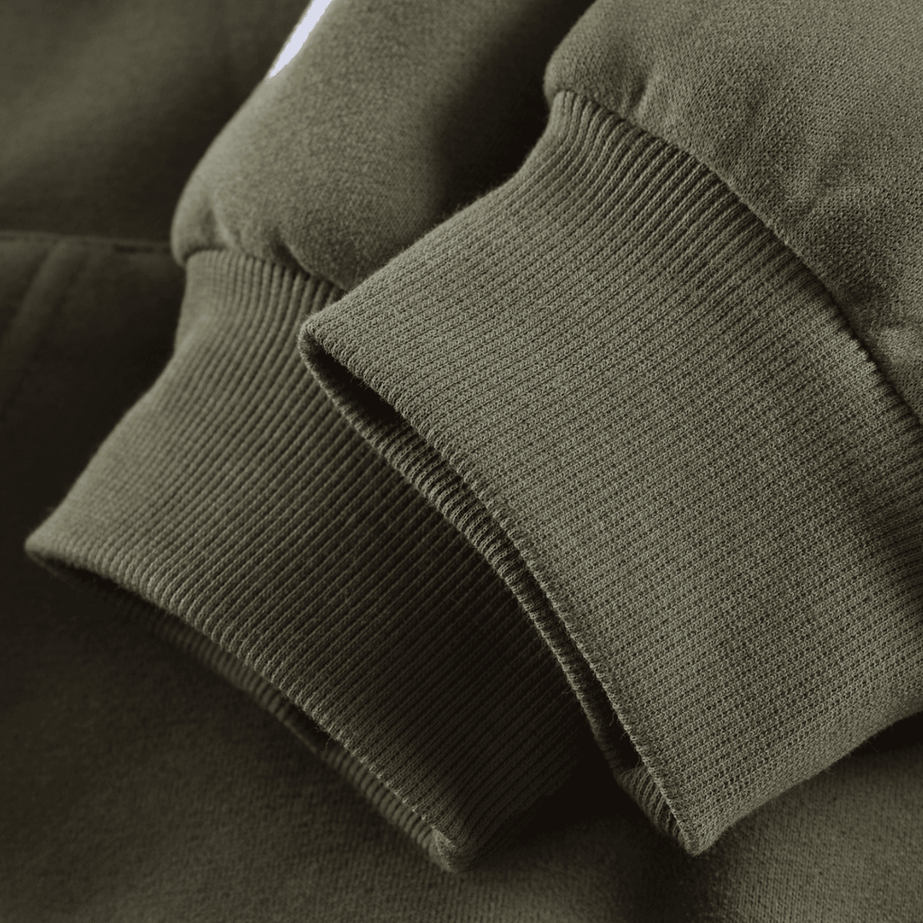 Embroidered Letter Patch Sweatshirt