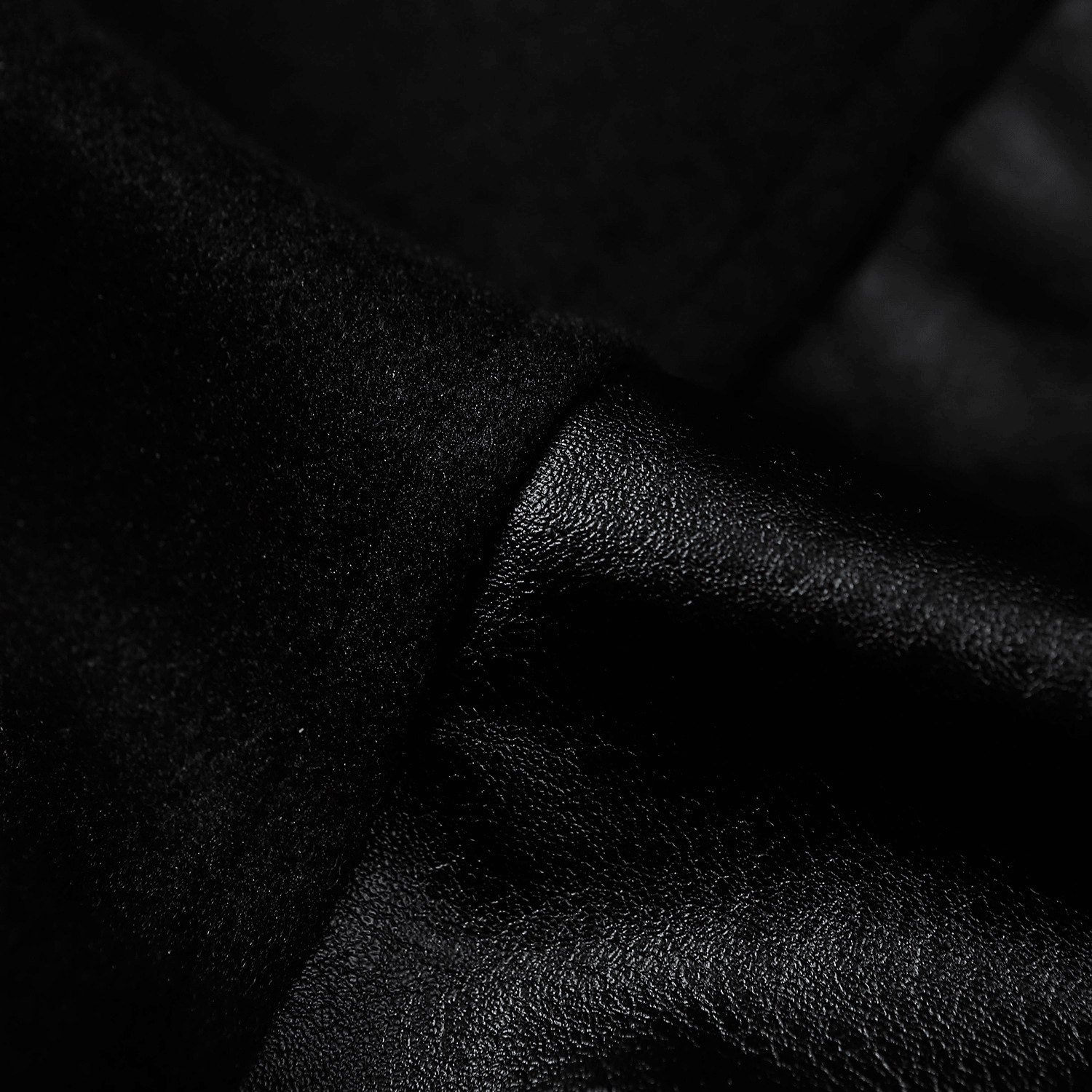 Symbol Embroidery PU Leather Stitching Baseball Jacket