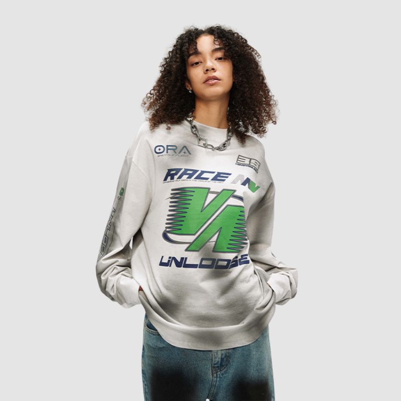 Inkjet-Printed Racing Style Tee