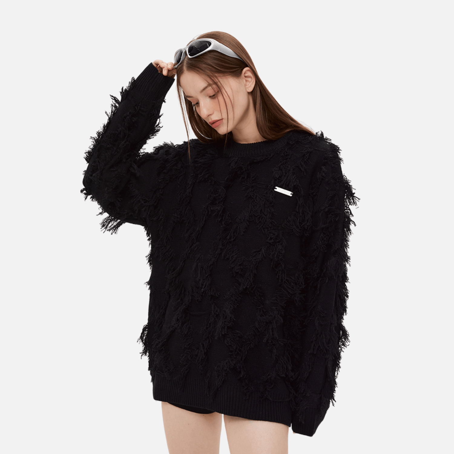 Stylish Tassel Knit Sweater