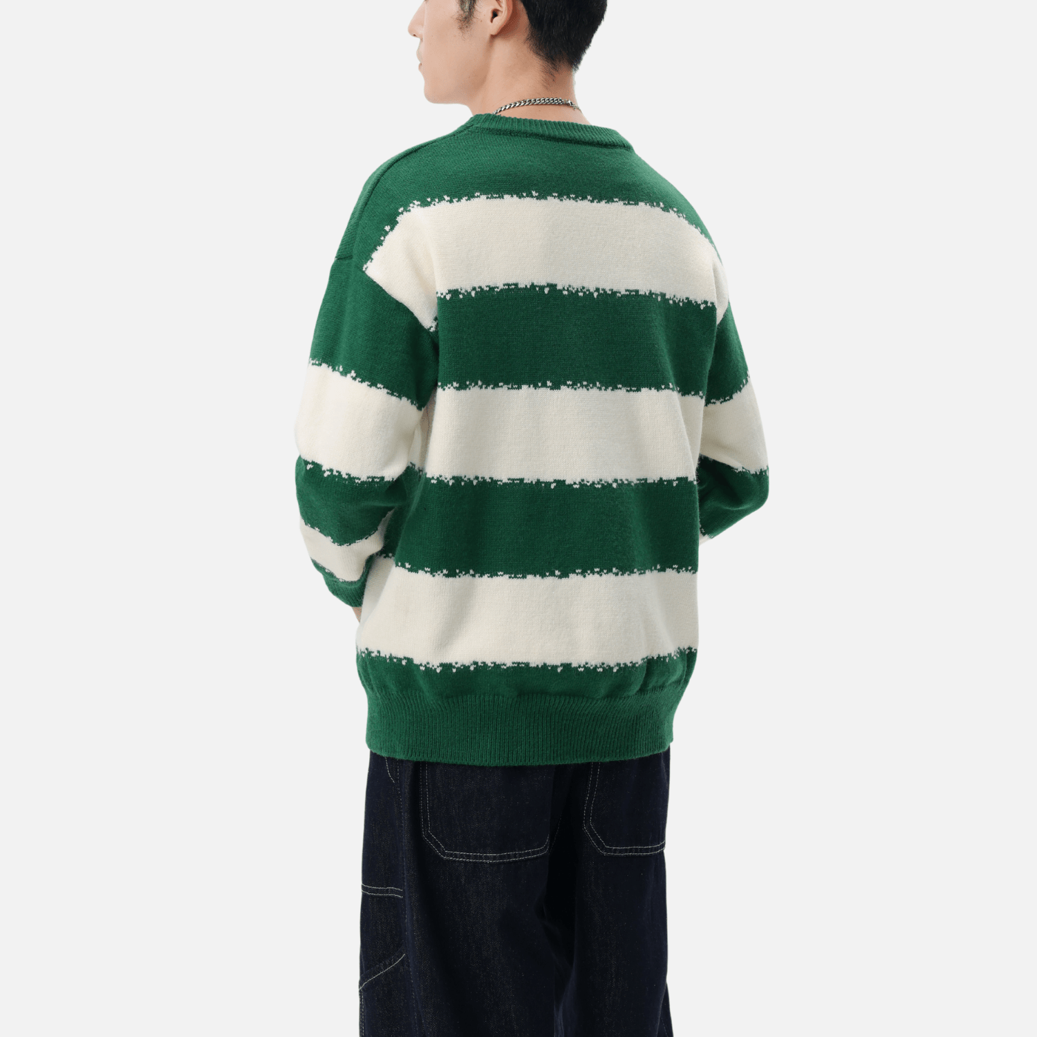 Striped Colorblock Sweater