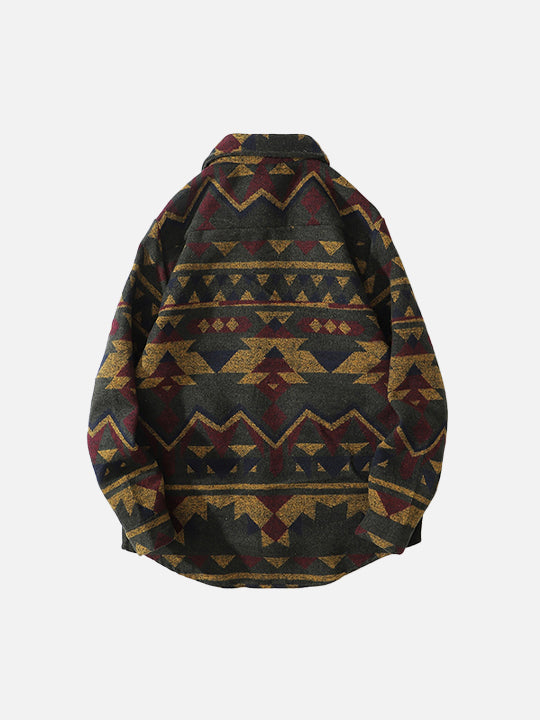 Geometric Pattern Shirt