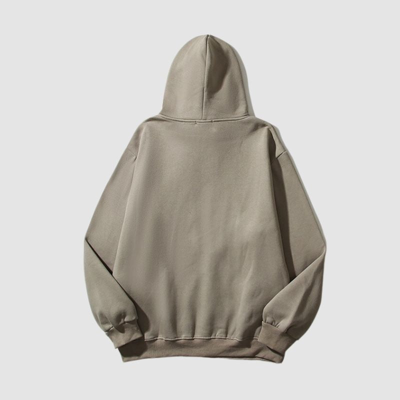 Street Vintage Graffiti Print Hoodies