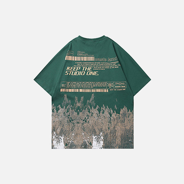 Snow Mountain Graffiti T-shirt