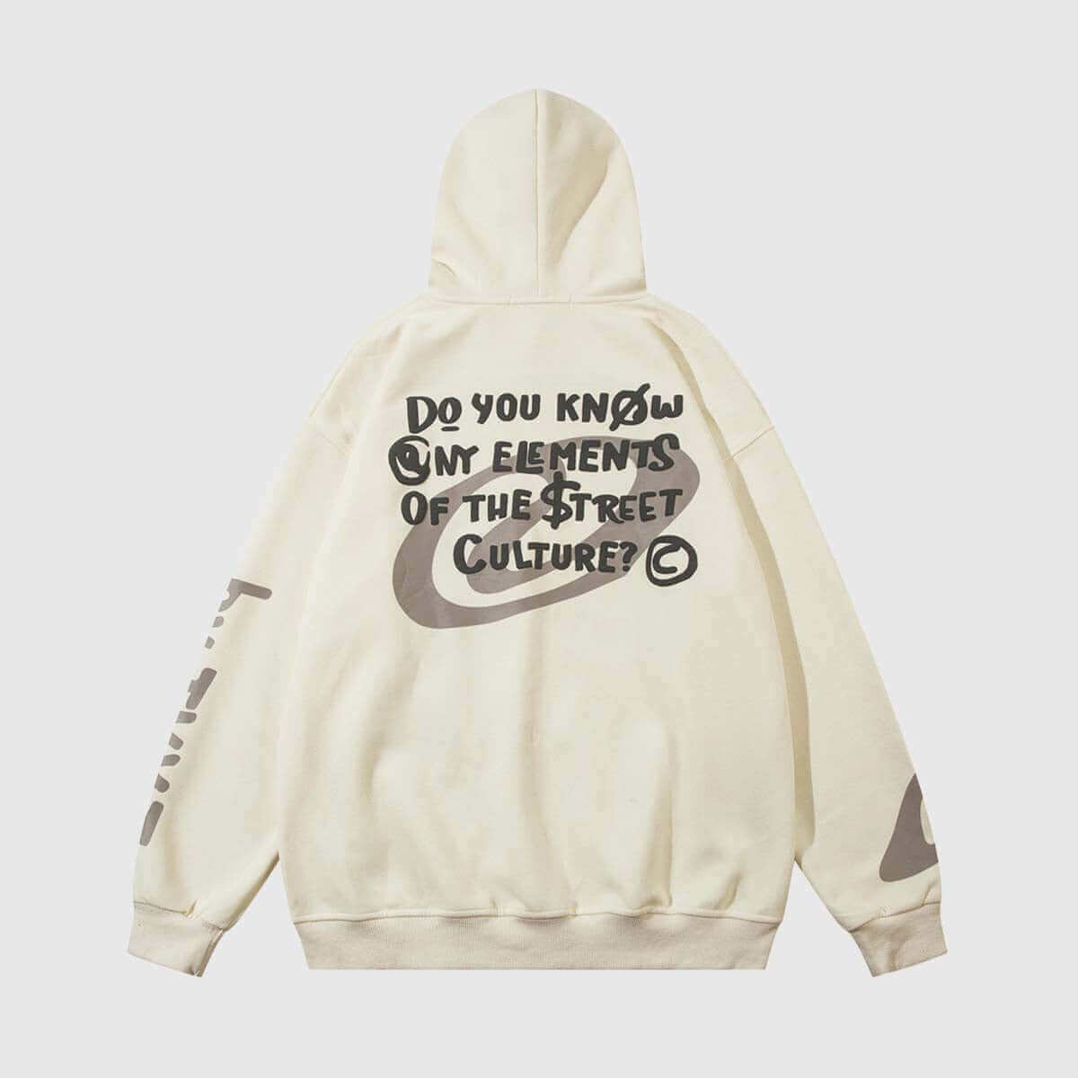 Abstract Shadow Graphic Hoodie