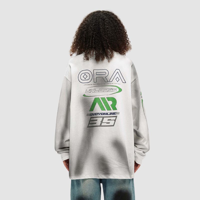 Inkjet-Printed Racing Style Tee