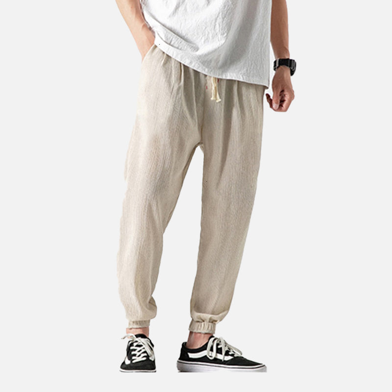 Linen Harem Baggy Pants