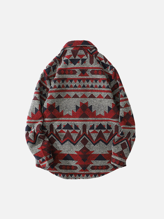 Geometric Pattern Shirt