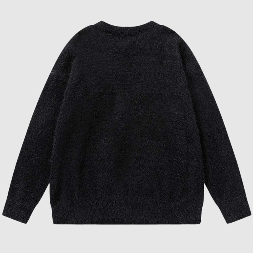 Halloween Ghost Knit Sweater