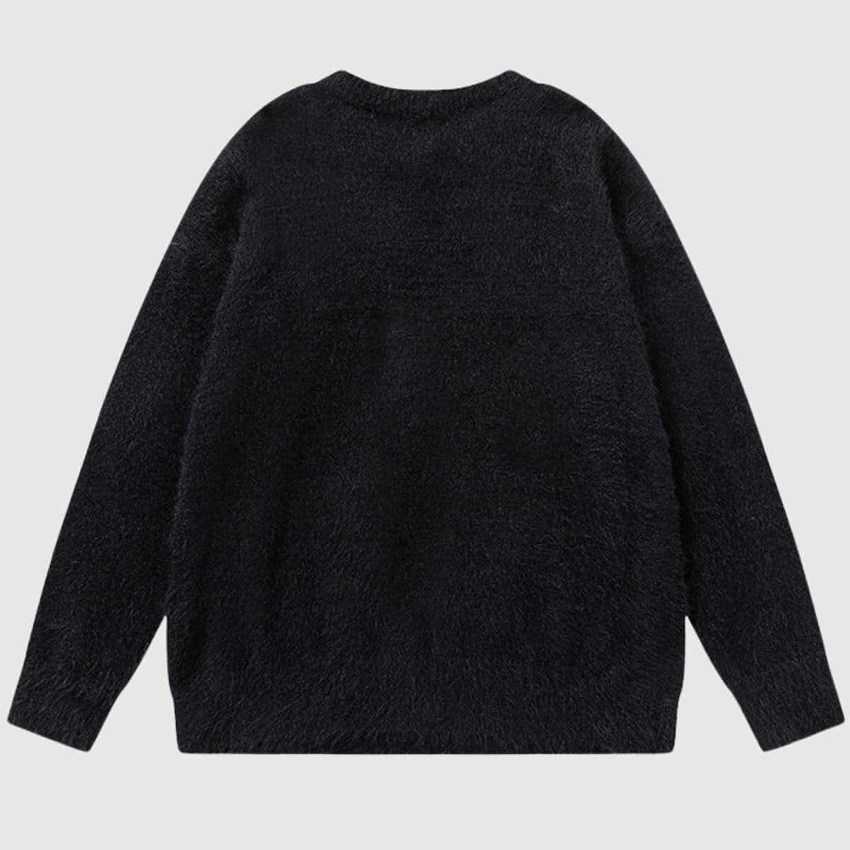 Halloween Ghost Knit Sweater