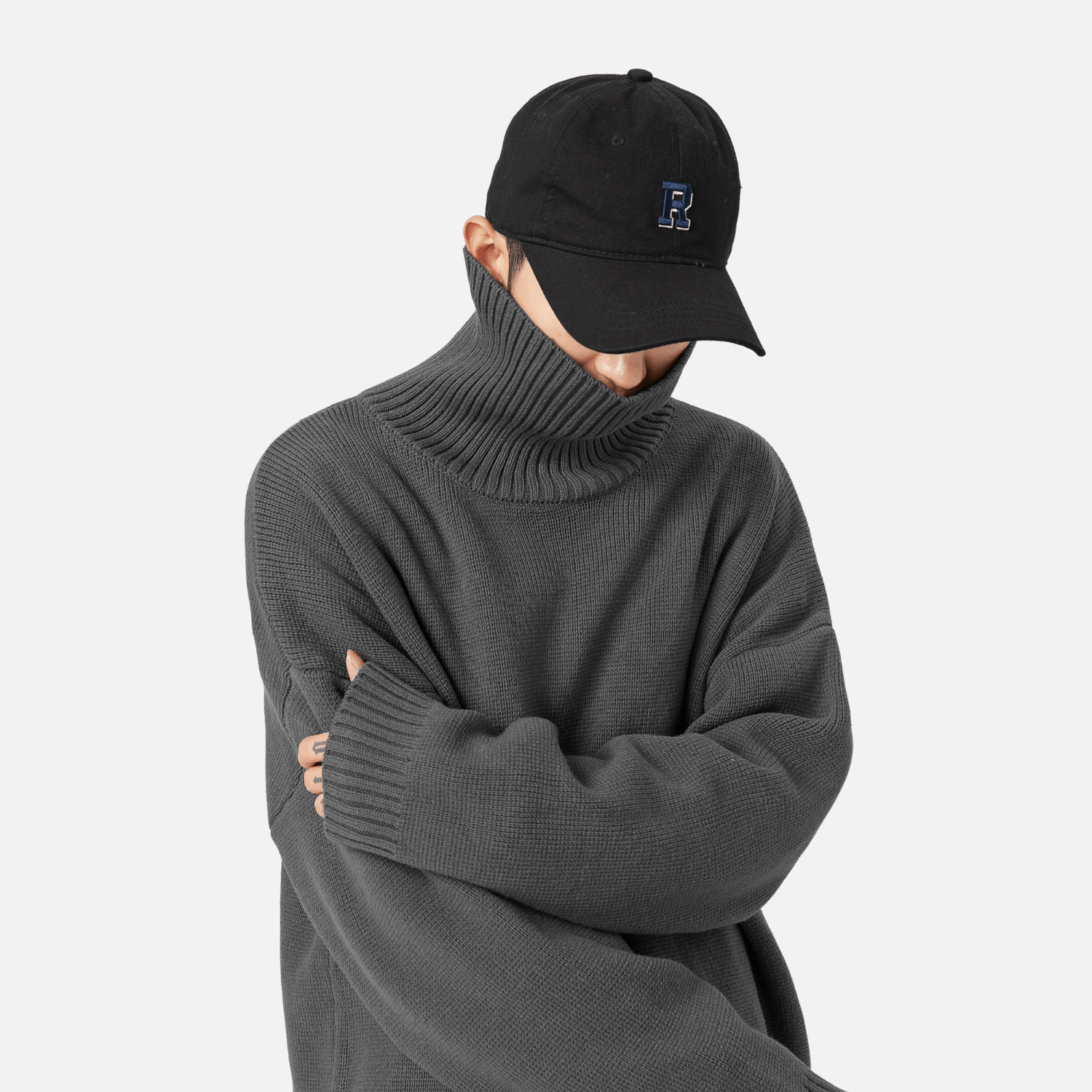 Chunky Knit Turtleneck Sweater