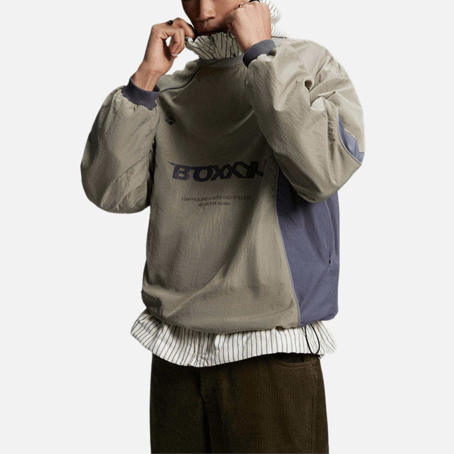 Outdoor Color Contrast Racing Tee