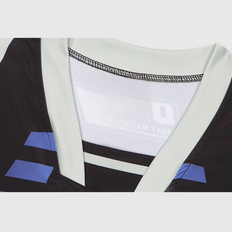 Color Contrast Racing Tee