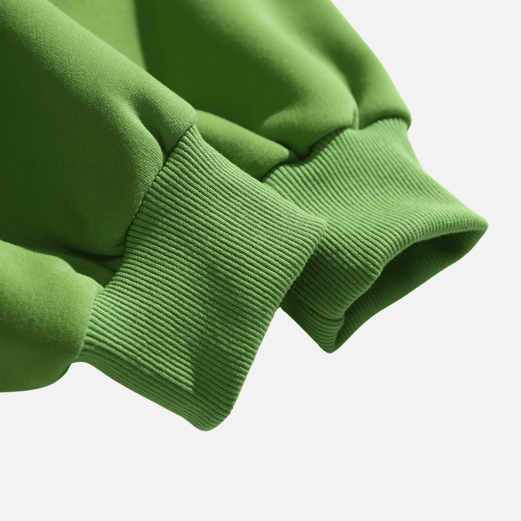 Half-Zip Letter Print Sweatshirt