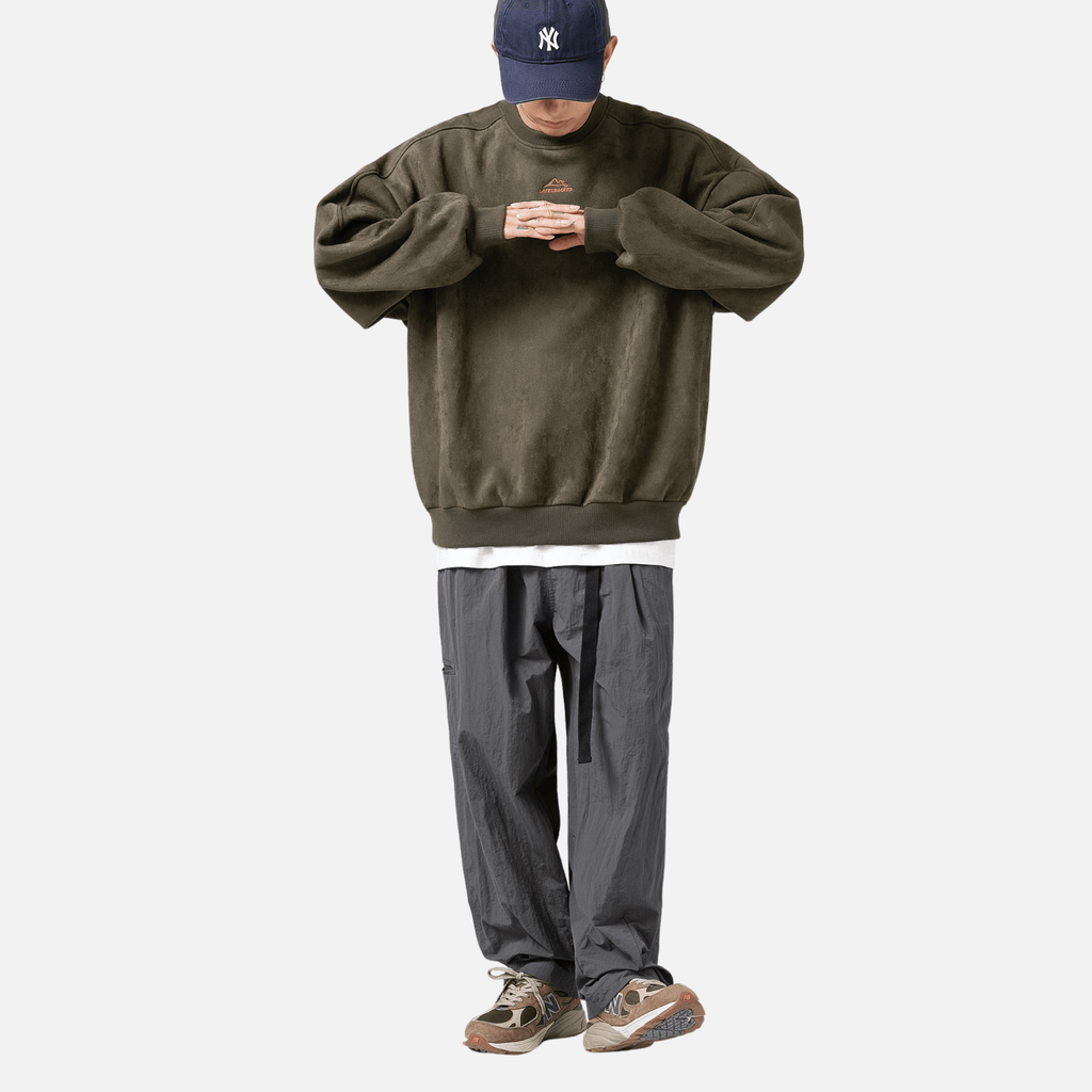 Vintage Mountain Logo Fleece Sweatshirt