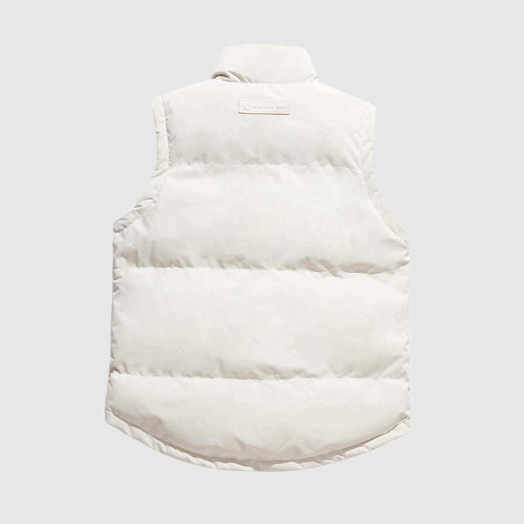Dual-Wear Puffer Vest With Bags