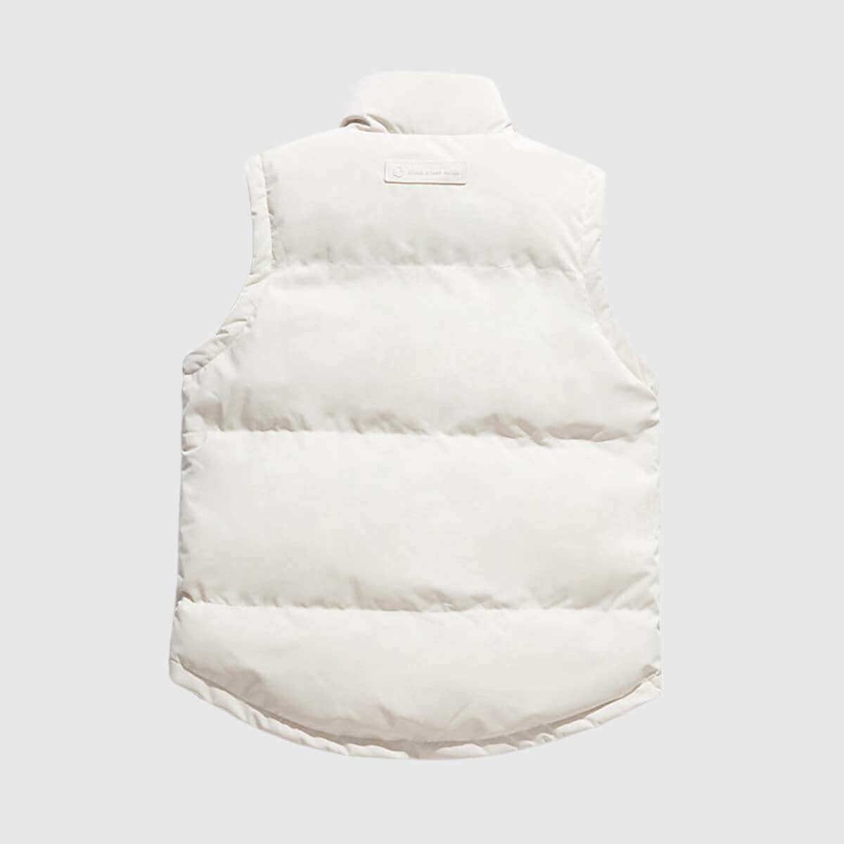 Dual-Wear Puffer Vest With Bags
