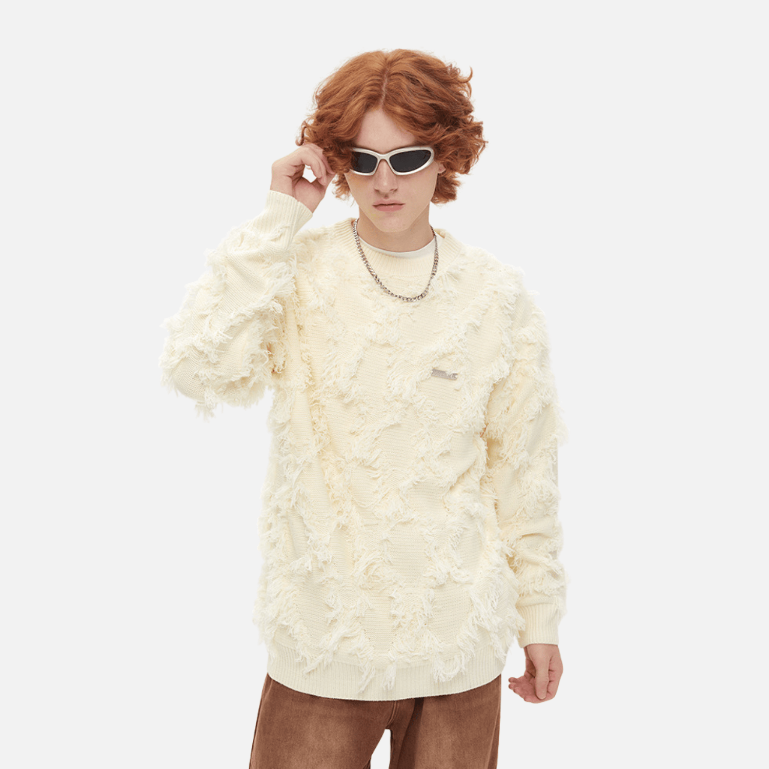 Stylish Tassel Knit Sweater