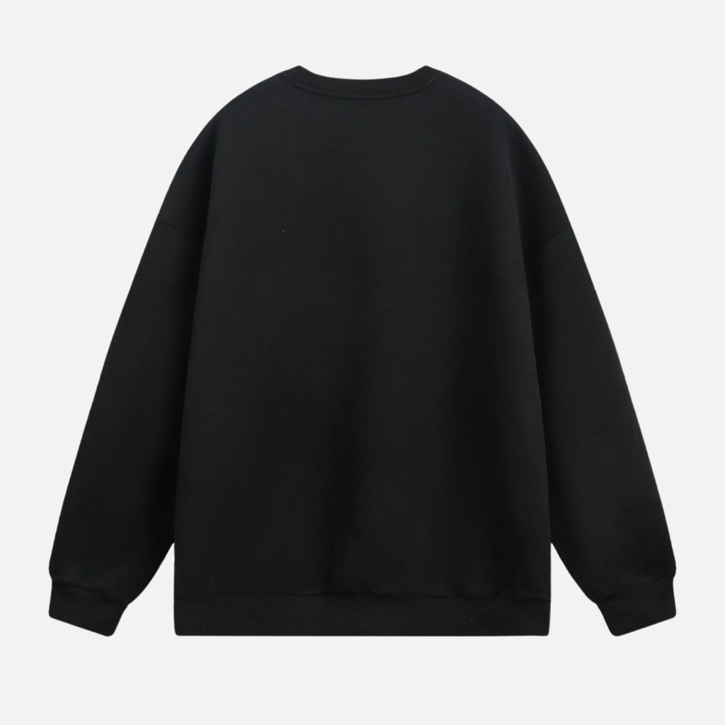 Climbing Embroidery Crewneck Sweatshirt