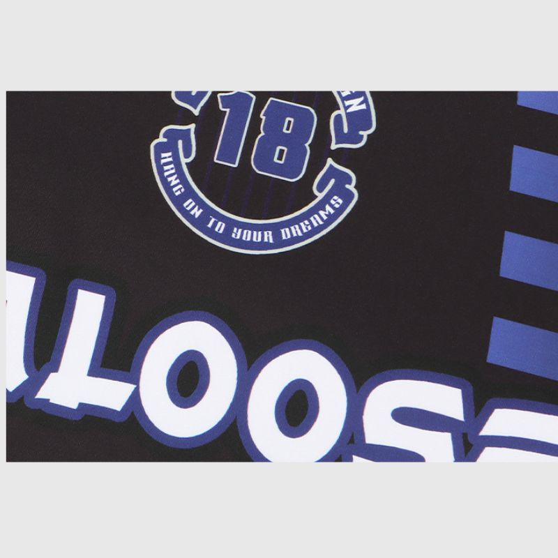 Color Contrast Racing Tee