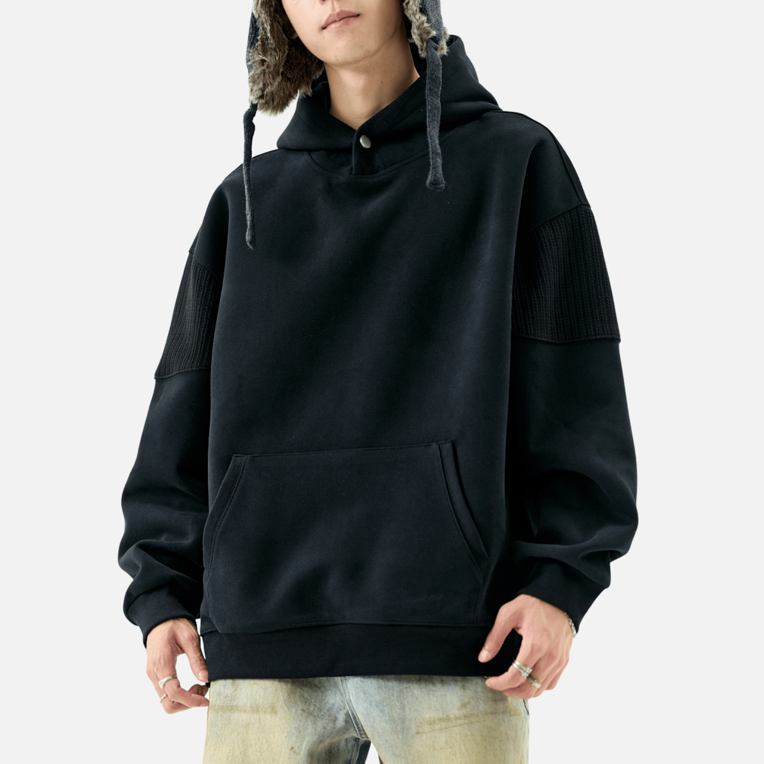 Minimalist Pocket Hoodie
