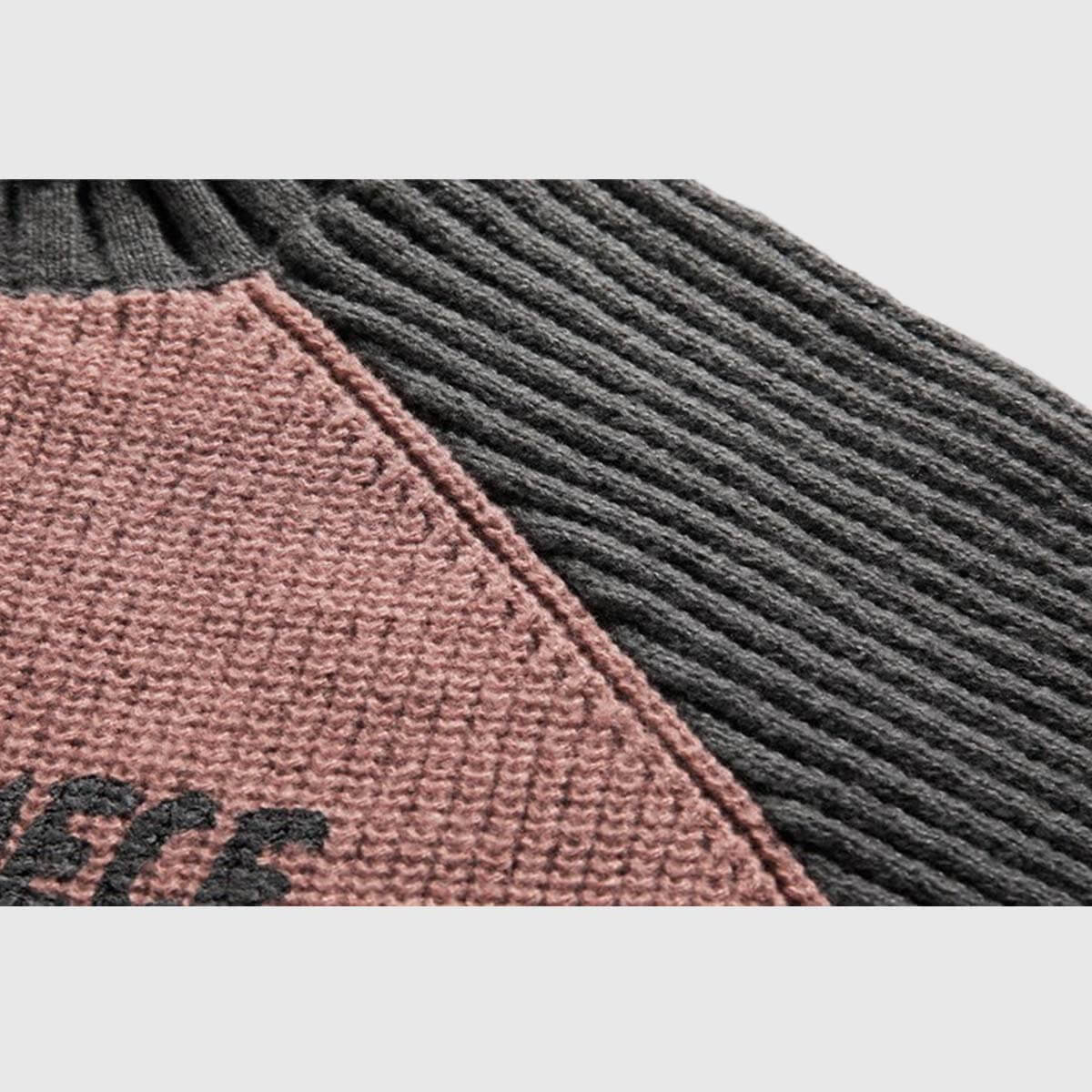 Casual Contrast Sleeve Pullover