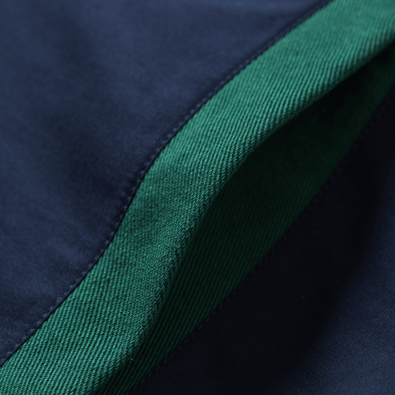 Reversible ColorBlock Stand‑Collar Jacket