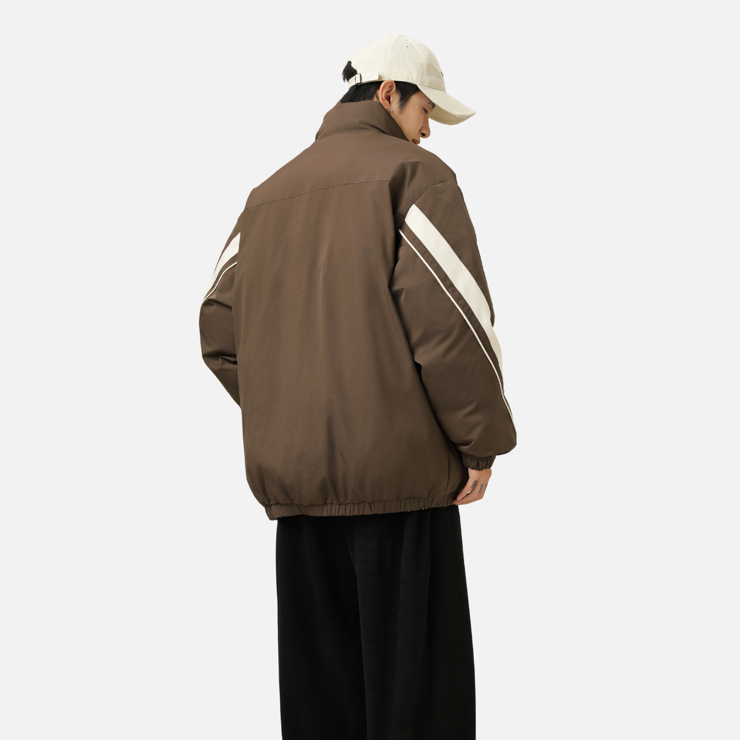 Reversible Two-Tone Puffer Jacket