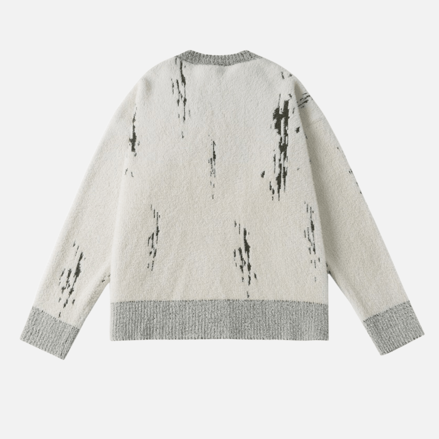 Oriental Bamboo Print Cardigan