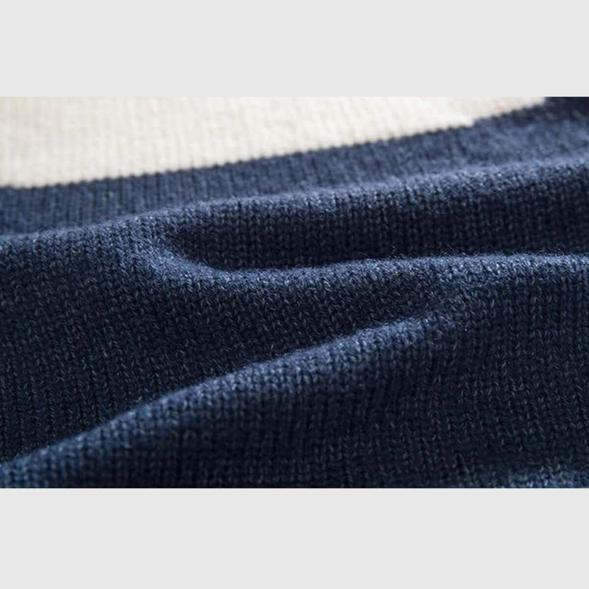 Color Block Striped Sweater