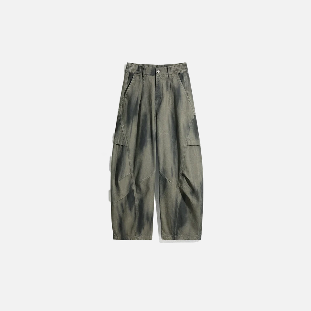 Trendy Casual Wide Leg Cargo Pants