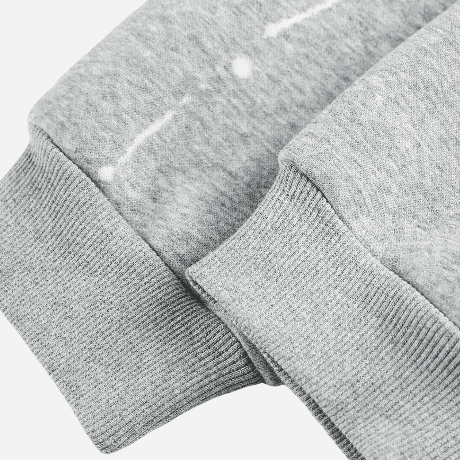 Burnout Half-Zip Stand Collar Sweatshirt