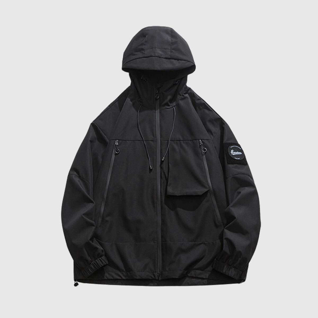 Outdoor Windproof Hooded Jacket