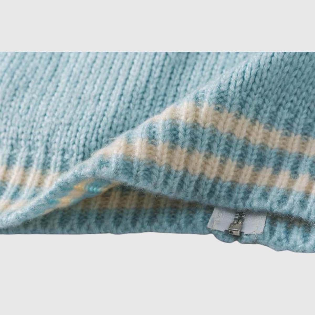 Vintage Varsity Knit Cardigan