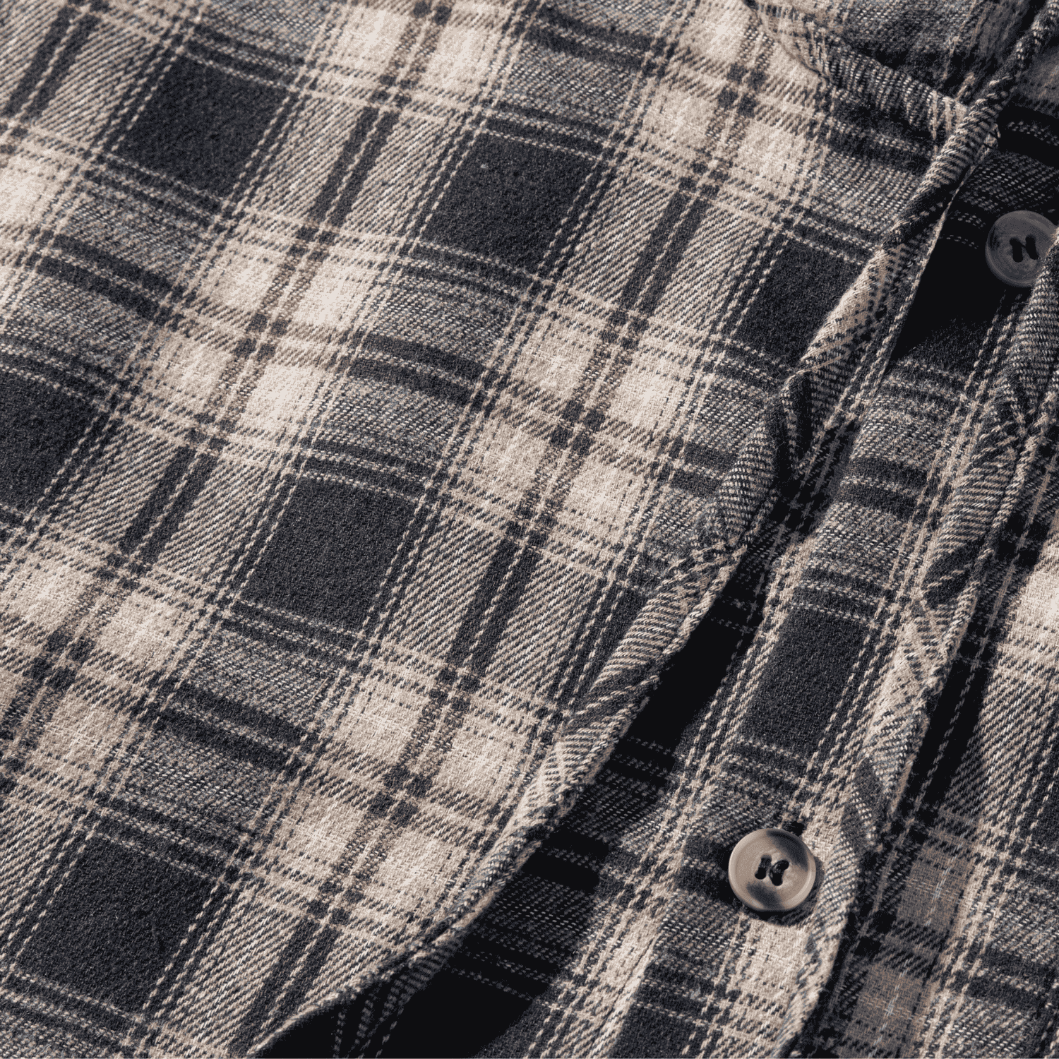 Colorblock Plaid Hooded Shirt