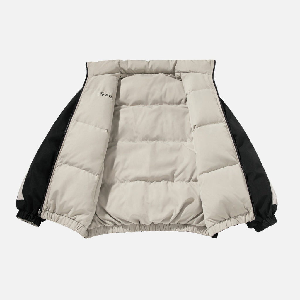 Reversible Two-Tone Puffer Jacket