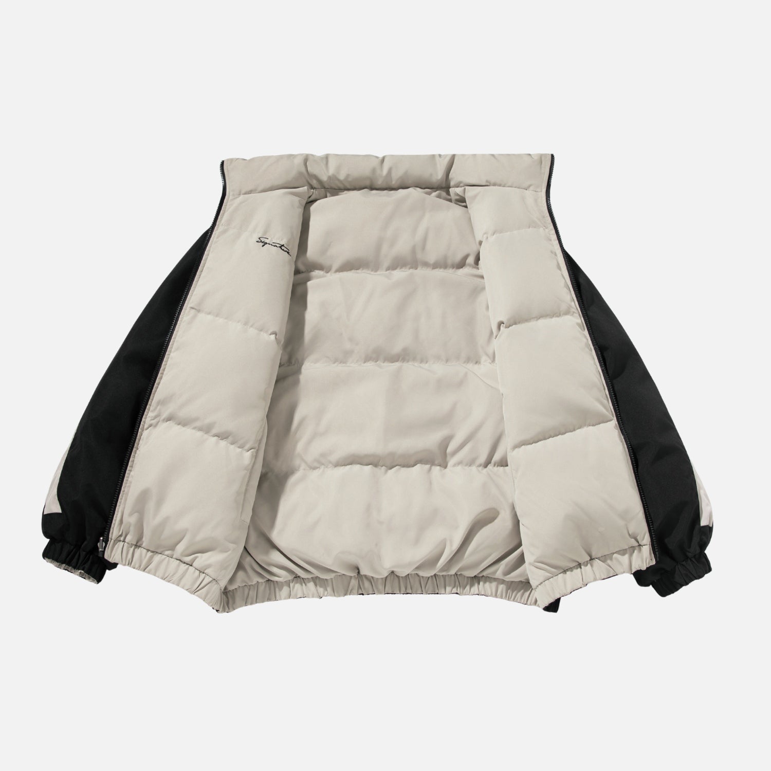 Reversible Two-Tone Puffer Jacket