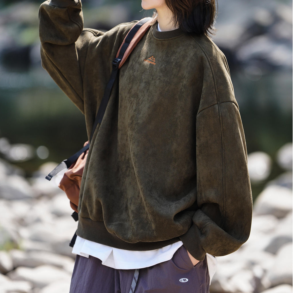 Vintage Mountain Logo Fleece Sweatshirt