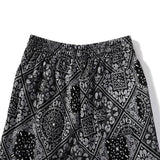 Plaid Elastic-waist Shorts