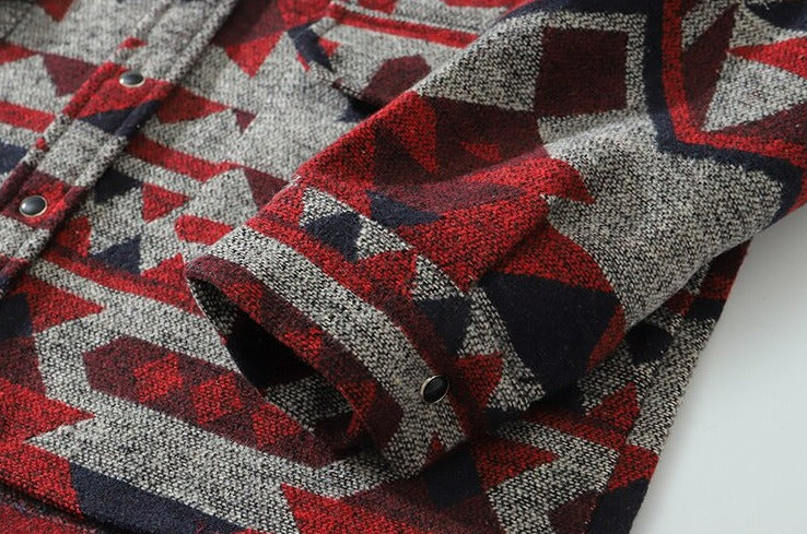 Geometric Pattern Shirt