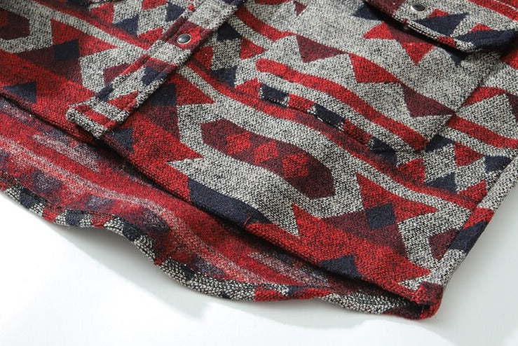 Geometric Pattern Shirt