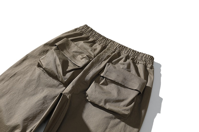Long Drawstrings Cargo Pants