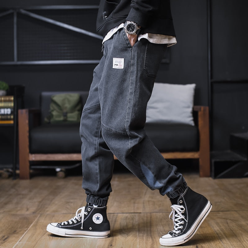 Loose Solid Cargo Pants