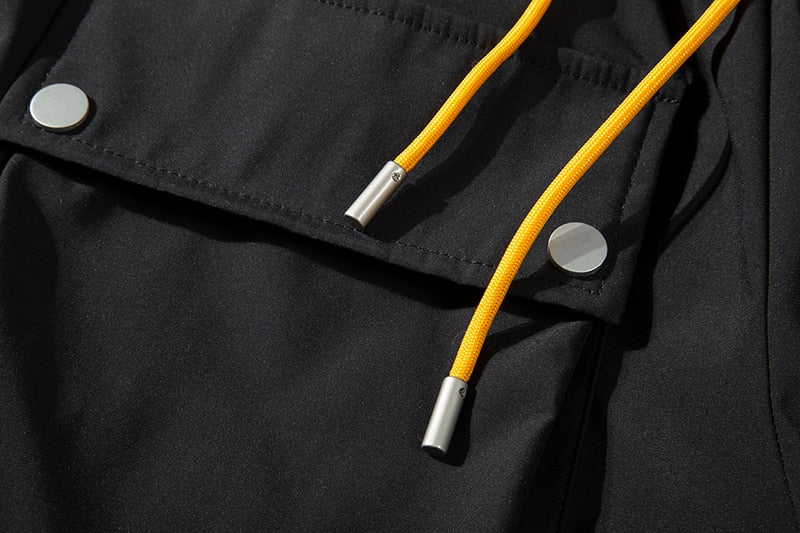 Side Breasted Cargo Pants